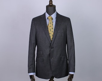 Suitsupply Vitale Barberis Canonico blazer tailoring gray 48