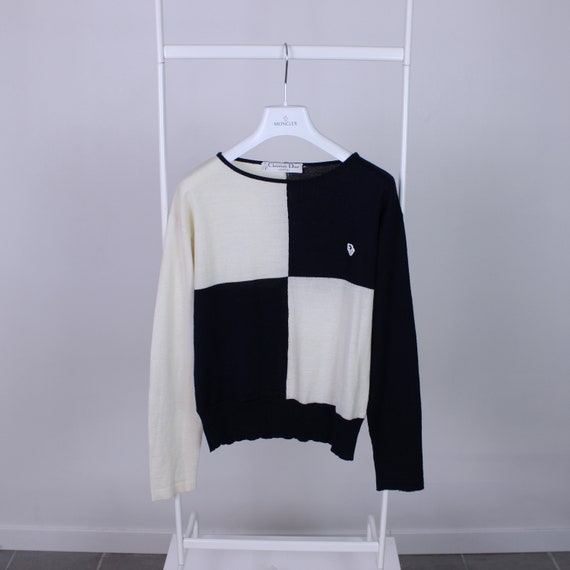 Christian Dior Monsieur Sweater Women Vintage S M Wool Etsy Canada