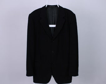 Versace Jeans Couture V2 blazer wool 50R L XL black