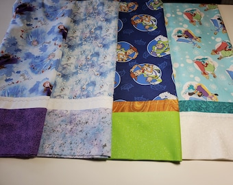 Handmade Disney Standard Pillowcase. Toy Story, Frozen, Princess