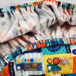 Baby Blanket Fitted Sheet Set plus BONUS Cars and Trucks, Construction, Big Rig Bild 6