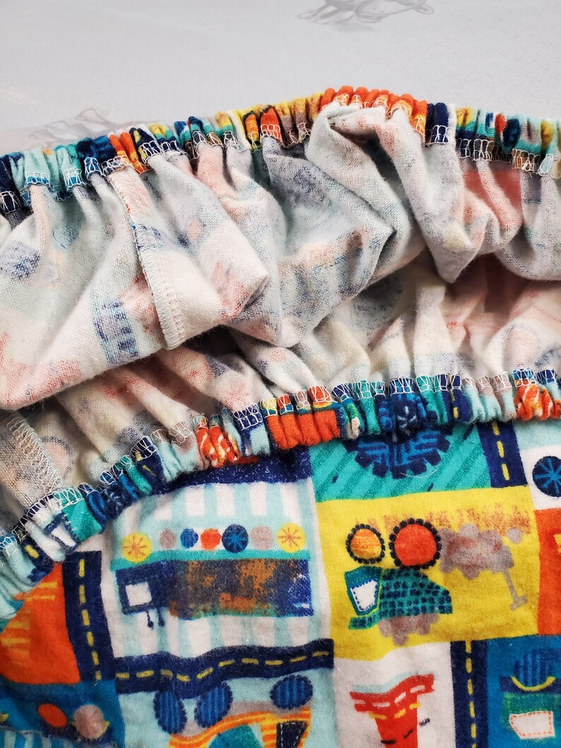 Baby Blanket Fitted Sheet Set plus BONUS Cars and Trucks, Construction, Big Rig Bild 6
