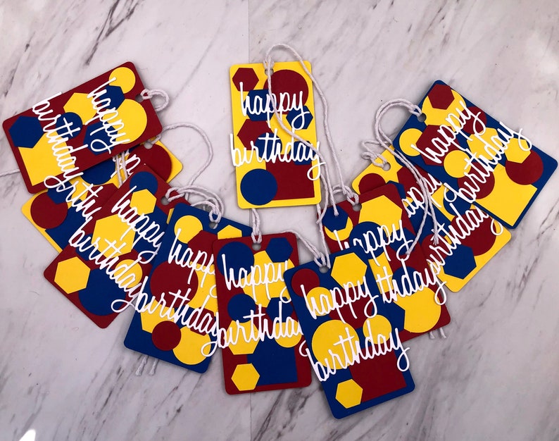 Birthday Gift Tags Cute Gift Tags Etsy