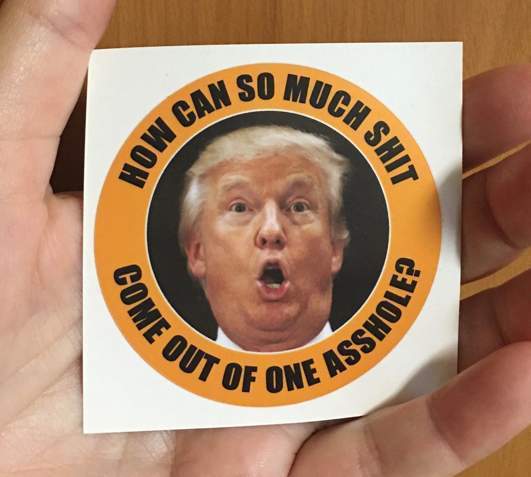 Anti-trump Sticker Pack – Funny Political Decal (12 Count) - Etsy