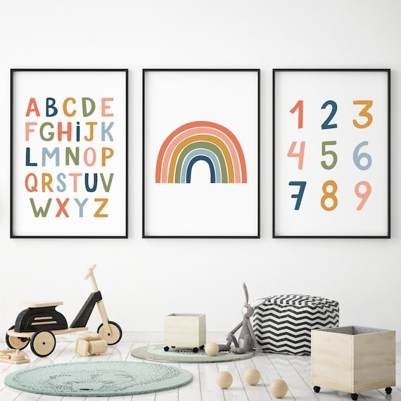 Abc Wall Art Numbers Print Alphabet Poster Kids Printable Set Of 3 Playroom Instant 123 Counting Collectibles Digital Prints Oleggiosportivaoleggio It - Abc 123 Wall Decals Abc Wall Art Numbers Print Alphabet Poster Kids Printable Set Of 3 Playroom Instant 123 Counting Collectibles Digital Prints Oleggiosportivaoleggio It - Abc 123 Wall Decals