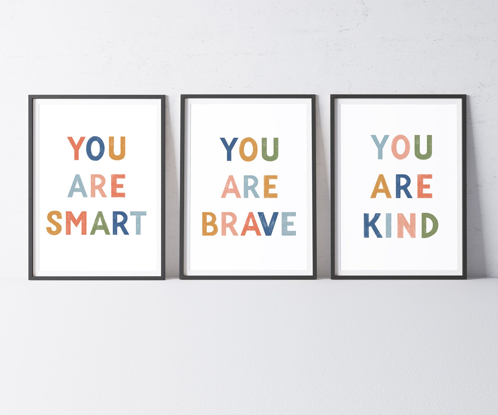 You Are Smart Motivational Wall Art Growth Mindset Poster Etsy Singapore