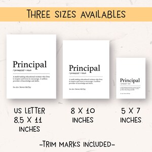 Principal Appreciation Gift, Principal Gifts Ideas, Teacher ...