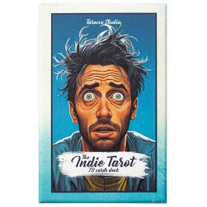 Baralho de Tarô Indie – 78 Cartas de Tarô Ilustradas Modernas para Intuição e Autodescoberta | Baralho de Arte com Guia em Caixa de Presente com Duas Partes