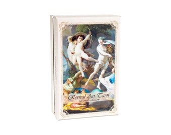 Tarot Revival Art Segunda edición / Baraja de tarot vintage / 82 cartas de tarot + guía