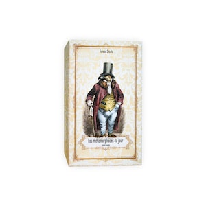 Tarot "Las Métamorfosis del Día" – 78 cartas basadas en Rider-Waite con animales antropomórficos / Baraja surrealista con guía en PDF