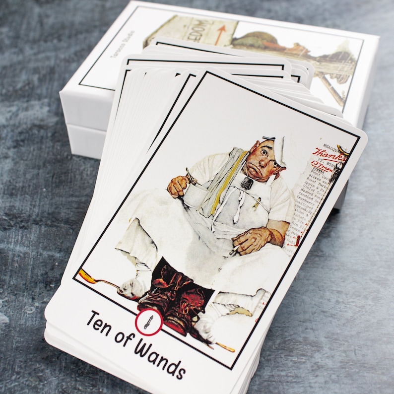 Birth of Freedom Tarot Deck 78 Tarot Cards Guidebook Etsy