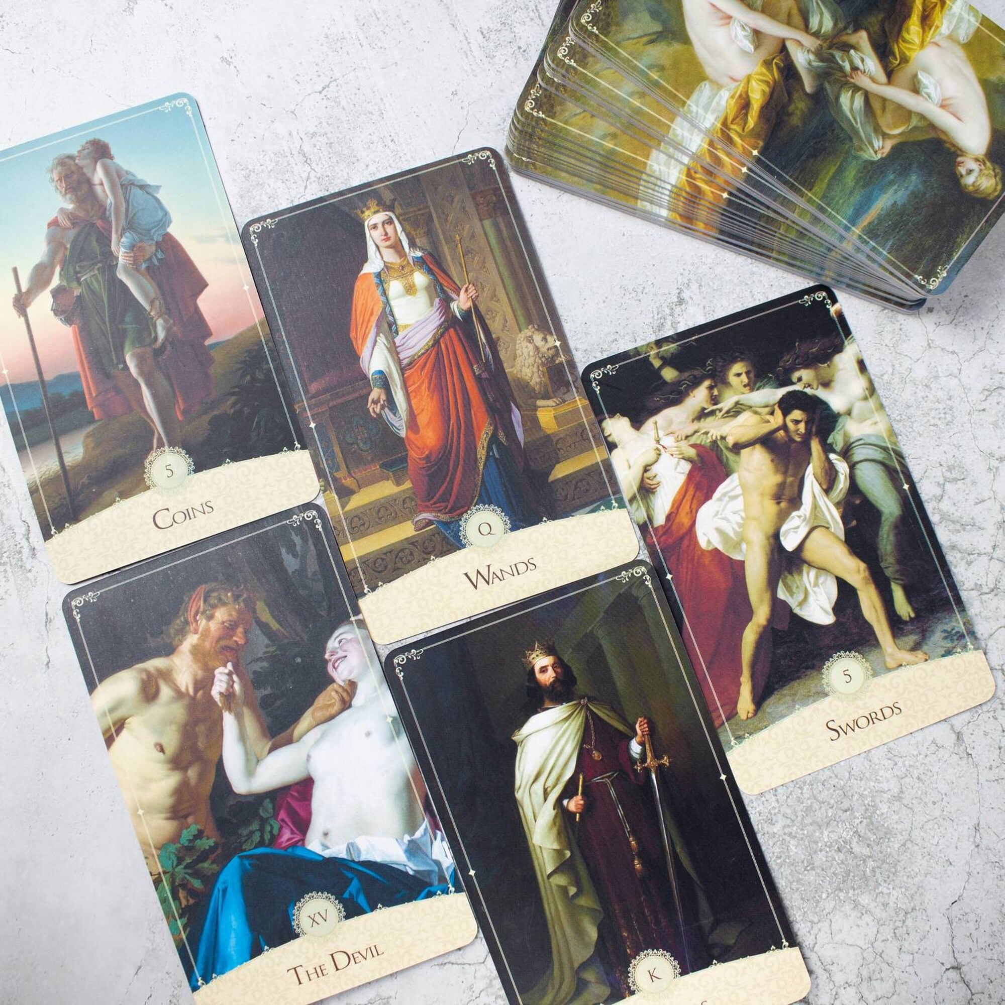 Sacred Legacy Tarot 78 Tarot Cards Guidebook Etsy