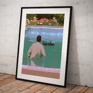 Him,with those ducks Digital Poster,Funny Digital Prints,Melancholia Printable Digital Download,Culture Icon Posters,Digital Download,JPGS