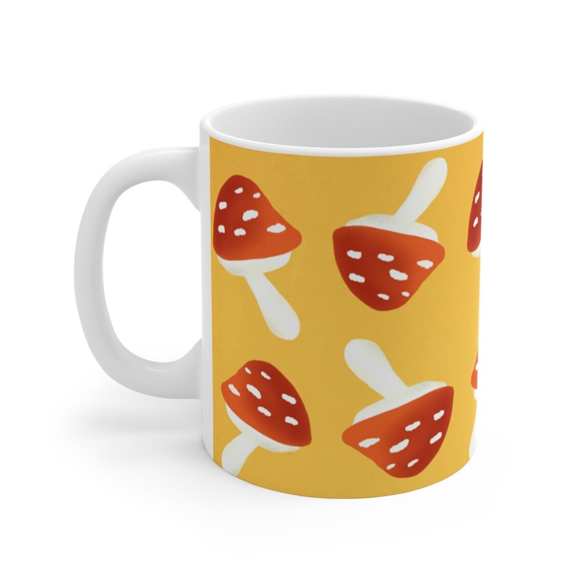 Fall Mushroom Mug 11oz Etsy