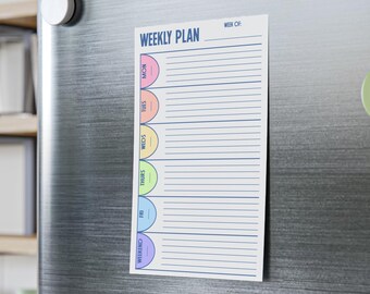 Weekly Planner Pad | Weekly Planner Notepad | 2026 Weekly Planner | Daily Planner | To Do List Desk Pad | Minimalist Weekly Pad