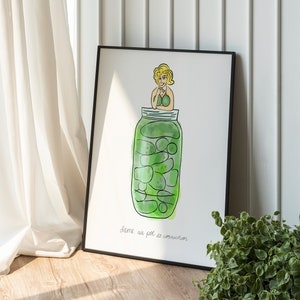 Dame au Pot de Cornichon