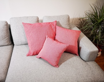 Housse de coussin - rouge love