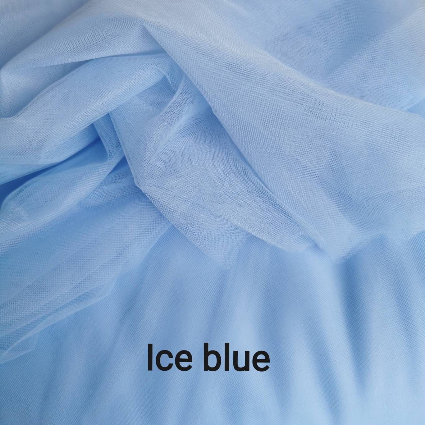Soft Tulle Fabric 118 / 3m Wide Mesh Fabric Sky Blue | Etsy
