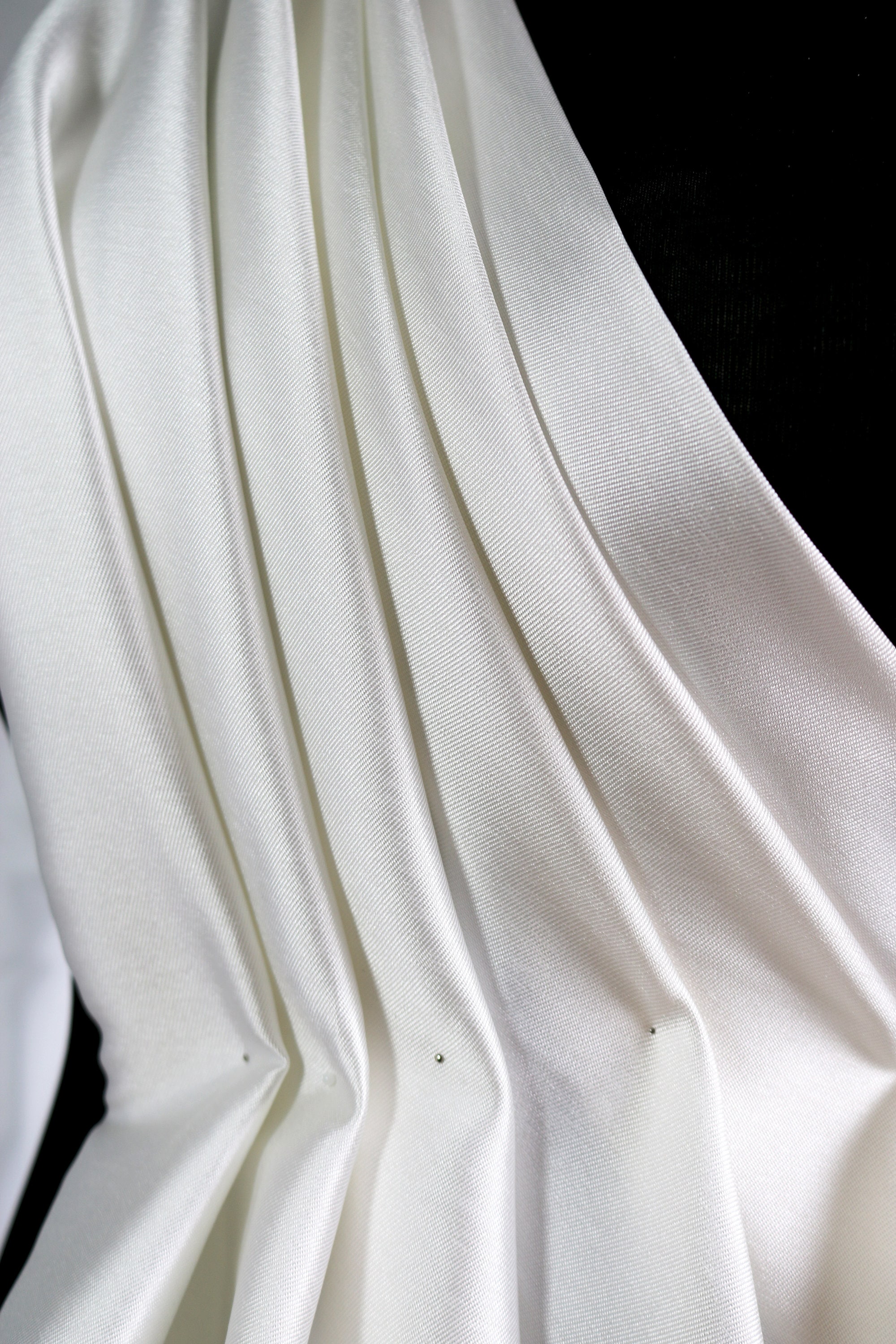 matte mikado fabric