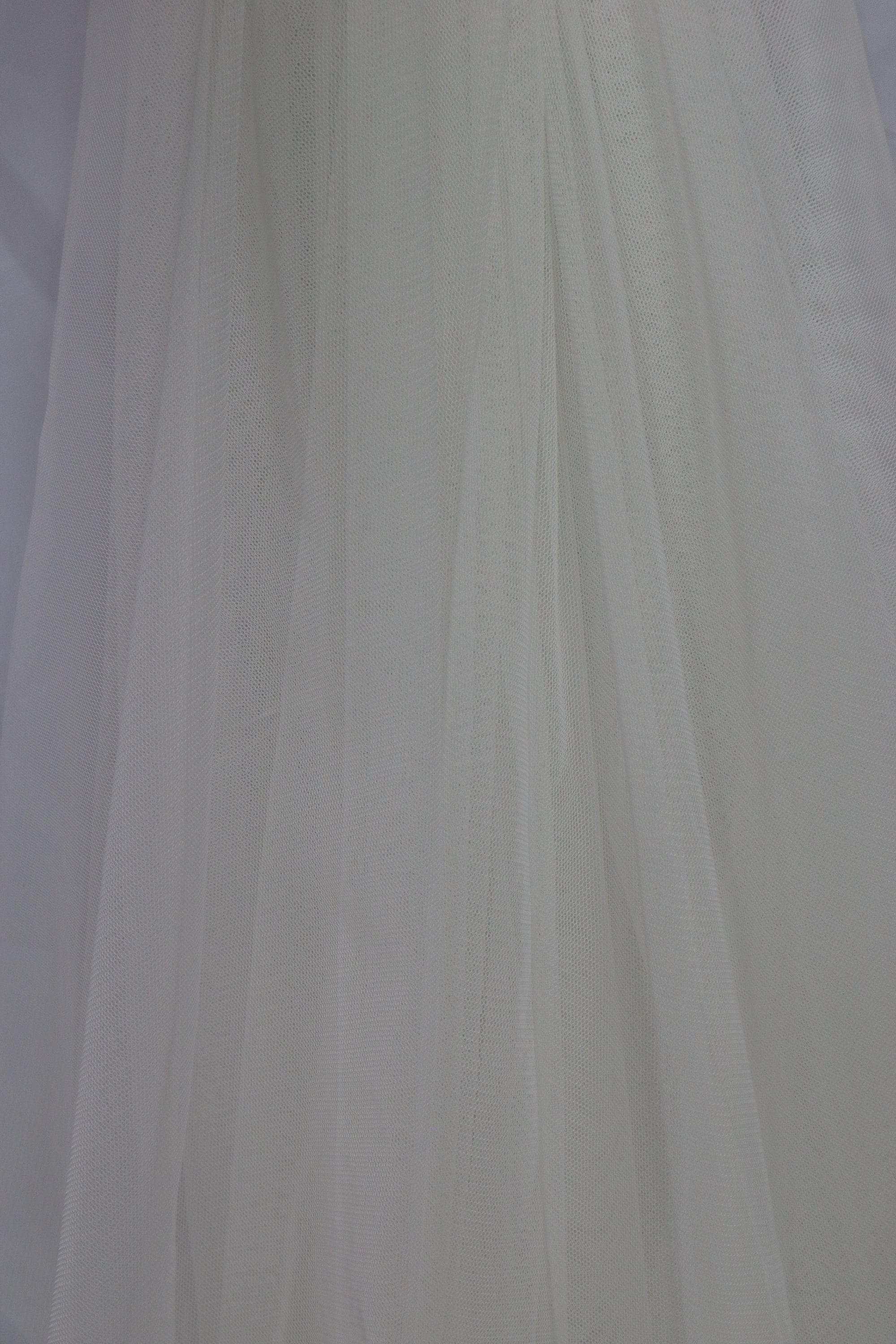 Ivory off White Extra Soft Italian Tulle Mesh Fabric 2 Way | Etsy UK