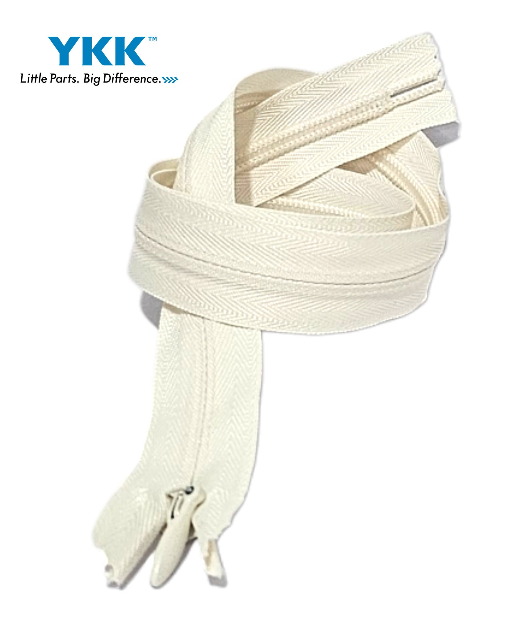 YKK Invisible Zipper #3, Invisible Concealed Zip, Invisible Zipper ...