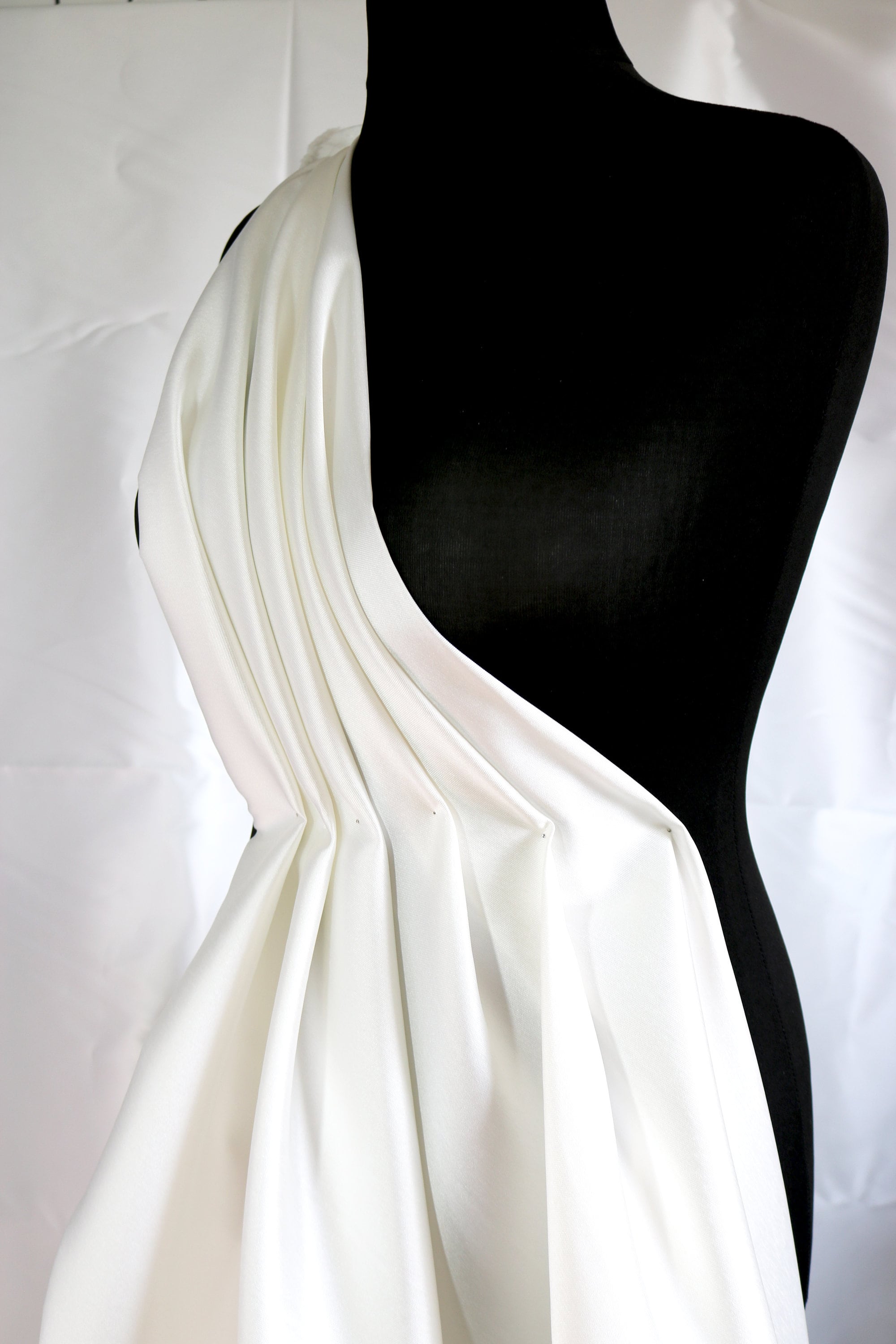 matte mikado fabric