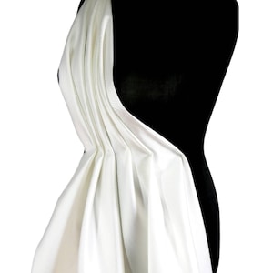 Luxurious Mikado Satin Fabric Ivory Mikado Fabric Bridal - Etsy