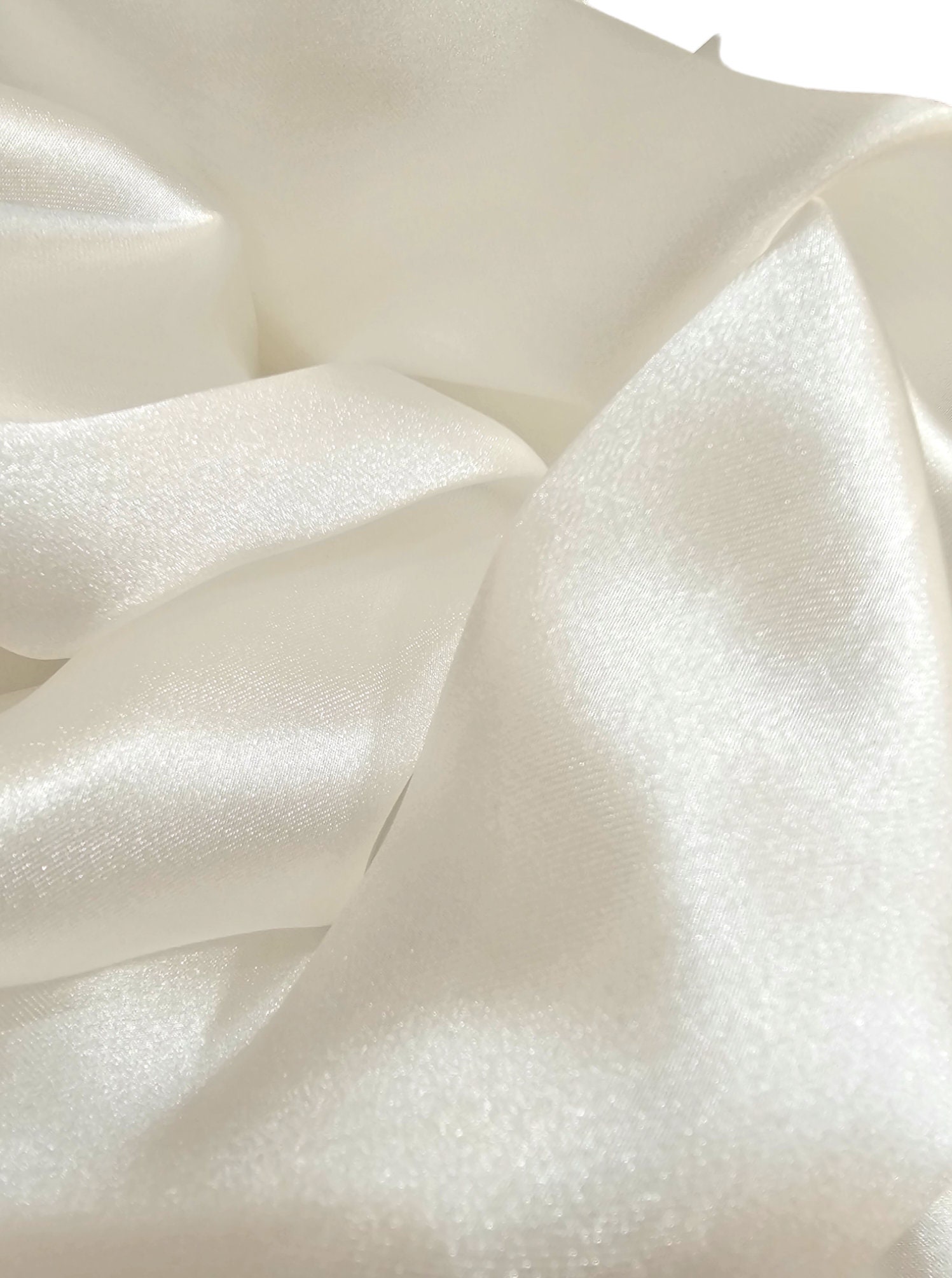 Taffet 3 Meters Wide Luxurious Semi Sheer Glossy Satin Taffeta Fabric, Soft ...