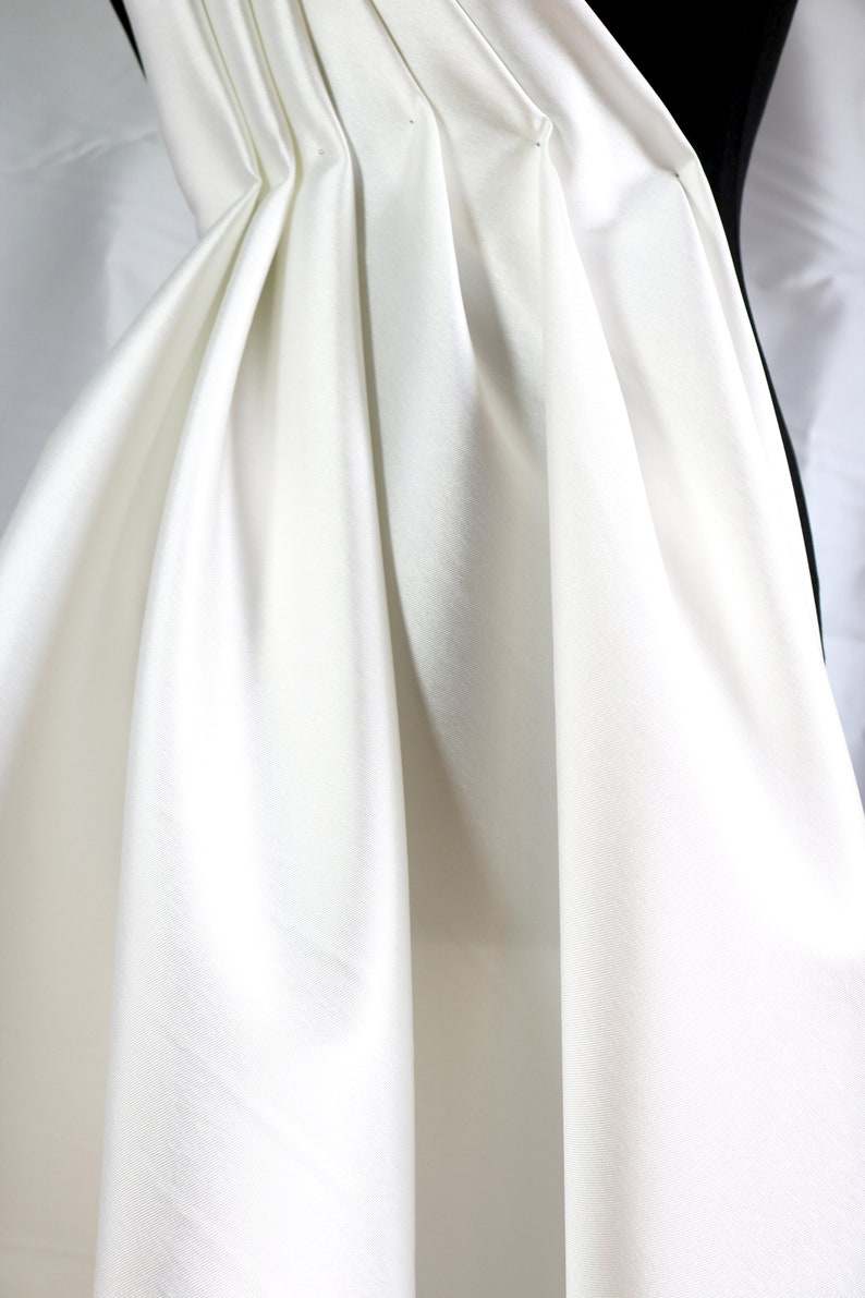 Ivory Silk Blend Mikado Overlord