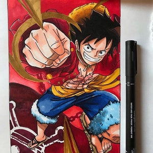 DESSIN ORIGINAL Luffy