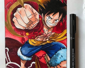 How to Draw Monkey D. Luffy