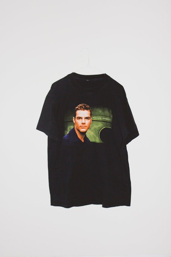 Ricky Martin Vintage 90s Pop Singer Music T-shirt