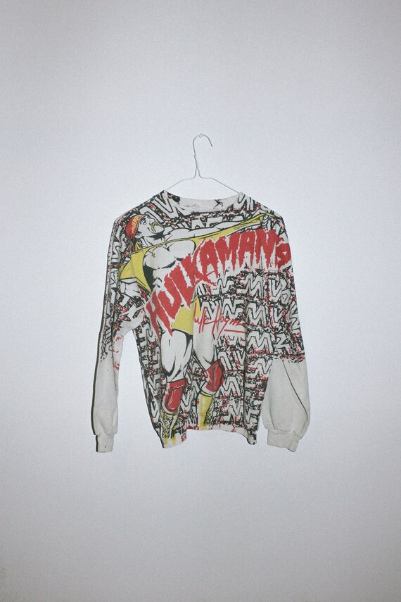 Vintage Hollywood Hulk Hogan All Over Print Hulkam