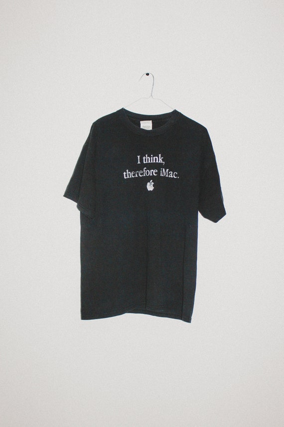 I Think Therefore IMac Vintage Apple T-shirt