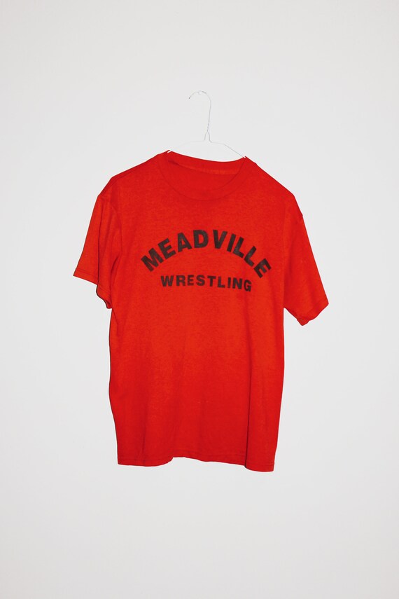 Vintage Meadville Bulldogs Wrestling T-shirt