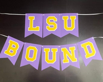 College Bound Banner, Graduation Banner, High School Graduation Banner, Custom College Banner, Personalized Graduation Banner