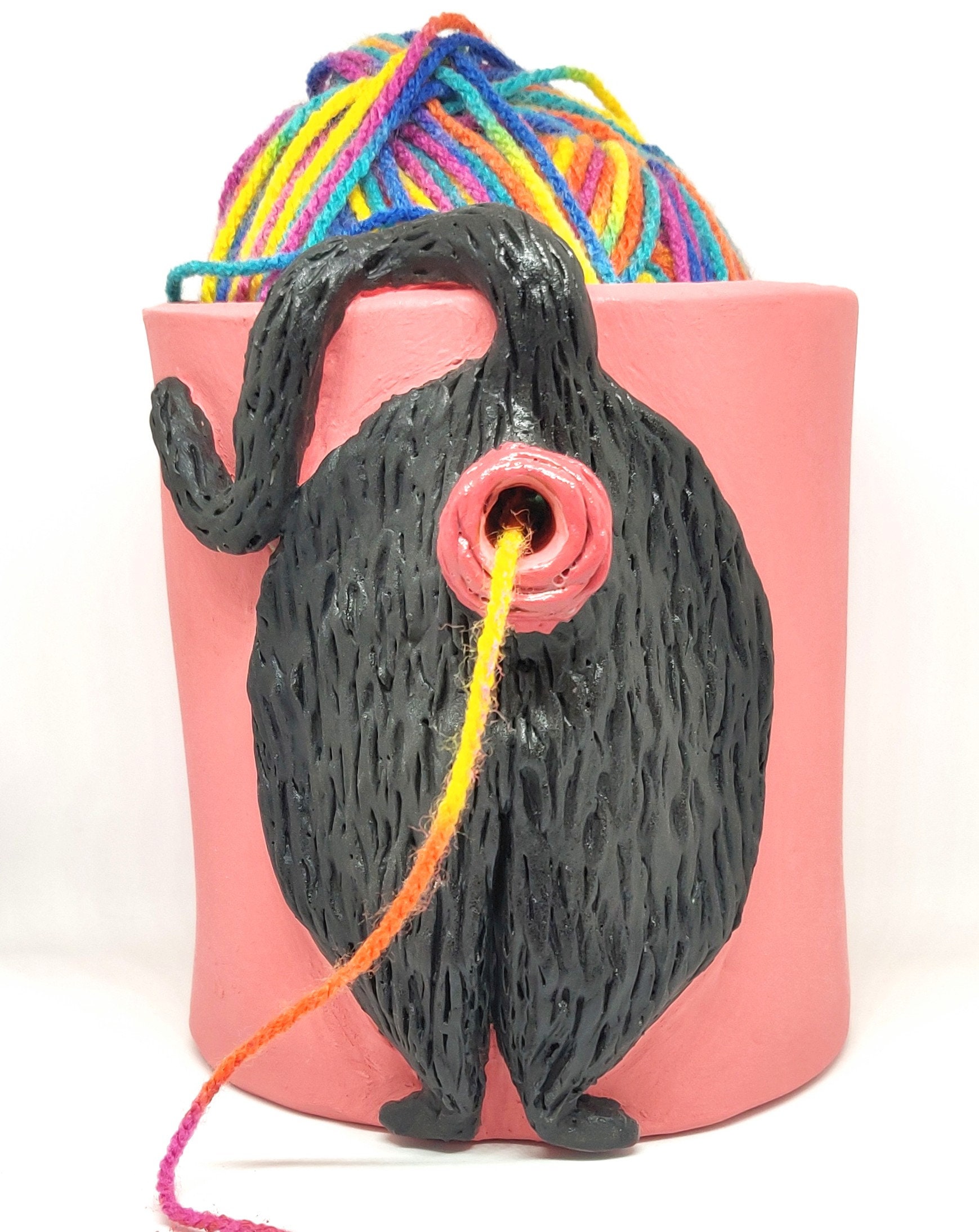 Custom Bum Yarn Bowl Gifts for Knitters Crocheters Funny Etsy