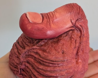 Big Toe Ball Ornament: Weird Art Sculpture, Quirky Gift, toe ornament, funny statue