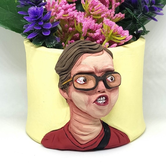 Triggered Meme Pot Quirky Small Plant Pot Weird Pottery Etsy