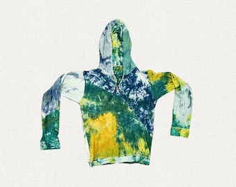 Electric Lemonade - Upcycled Tie-Dye Sweatshirt from the MFC Beginnings Collection