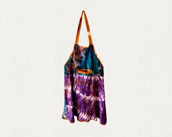 Sunny Rainbow Bliss - Organic Cotton Tie-Dye Apron from the MFC Beginnings Collection