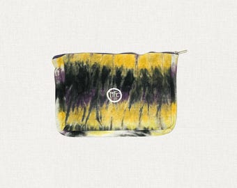 Radiant Plum - Upcycled Tie-Dye Laptop / Tablet Case from the MFC Beginnings Collection