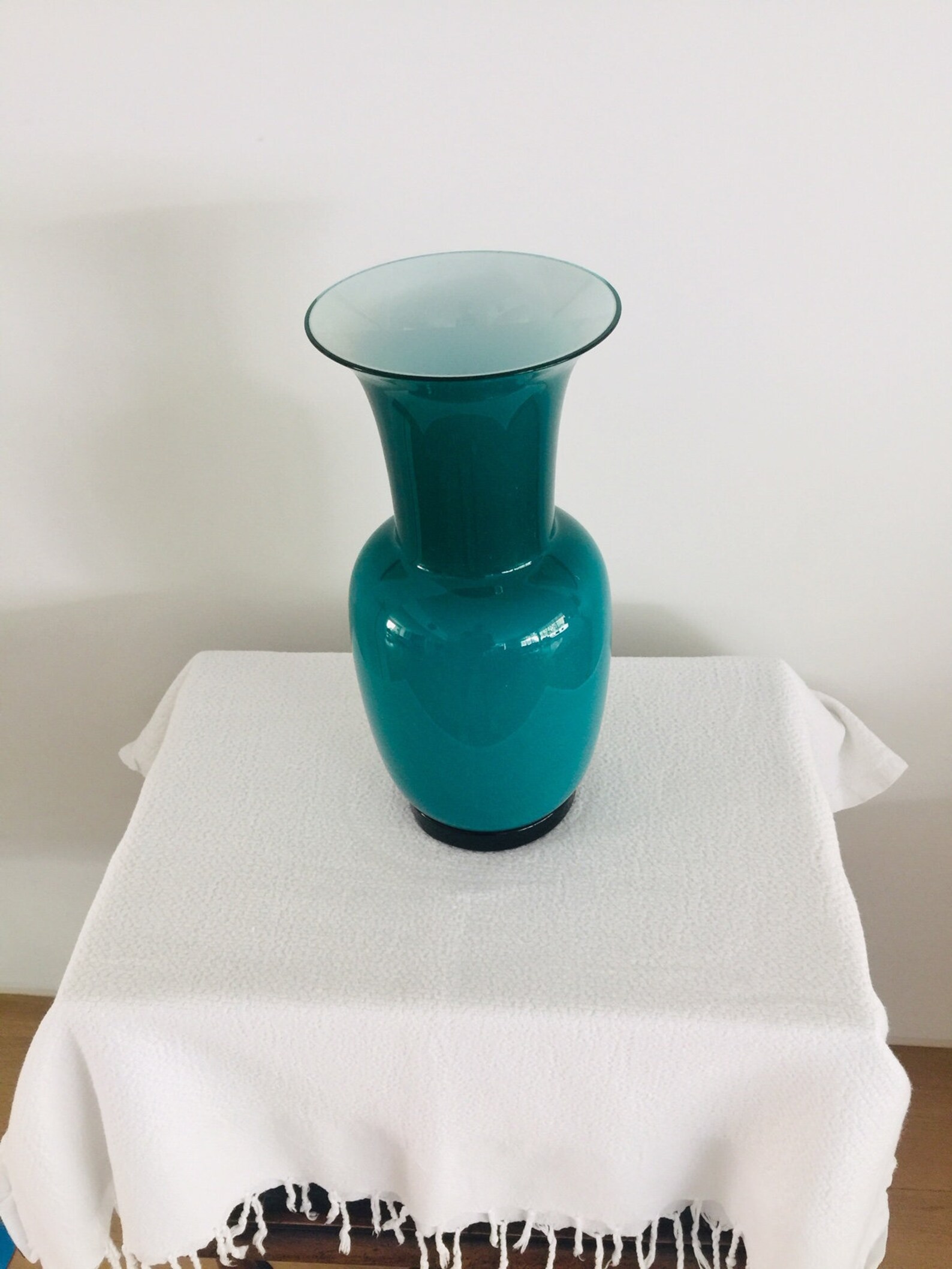 VENINI Vetri Opalini 14 MURANO Vase Made in Italy 2002 Etsy