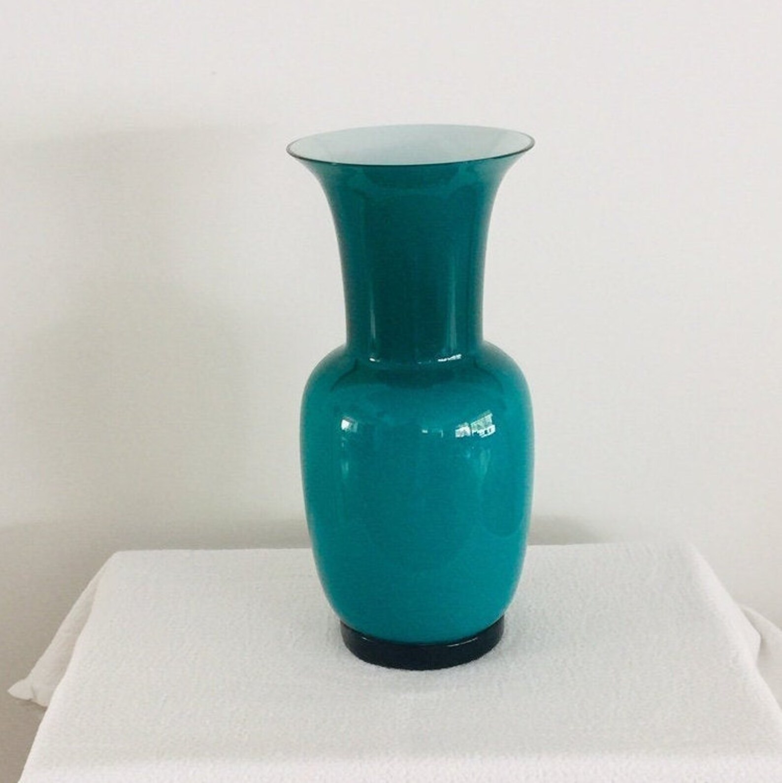 VENINI Vetri Opalini 14 MURANO Vase Made in Italy 2002 Etsy