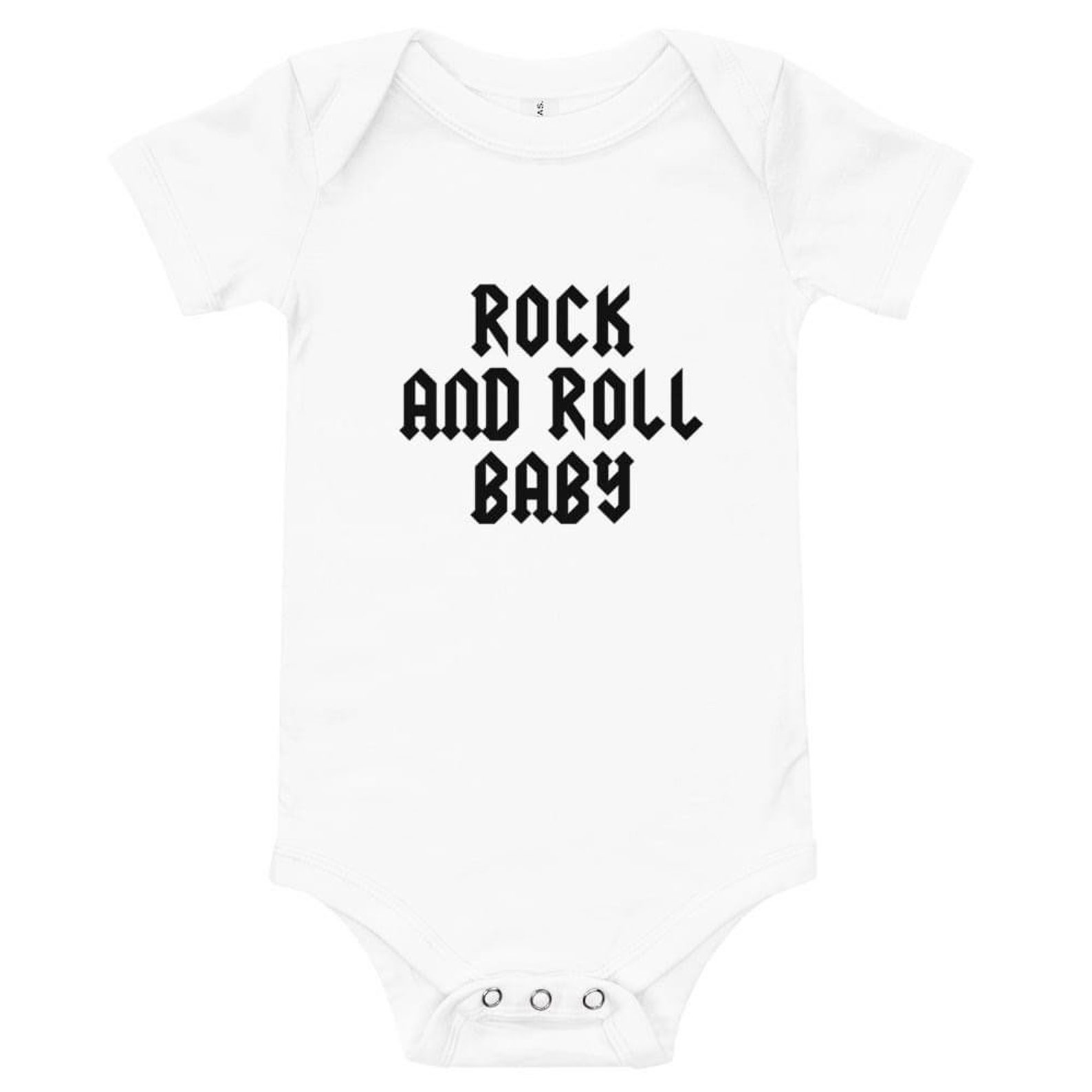 Rock and Roll Baby Vest newborn Fun Novelty Alternative Gift Etsy