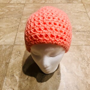 Electric Pink Hat; Adult Unisex; %100 Acrylic