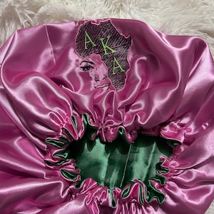 Custom Bonnets embroidery work on it