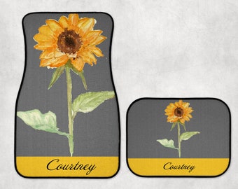 Horeset Sunflowers Print Car Full Set Carpet Car Accessories Interior Universal Car Floor Mats Holiday Decro Fit Most of Cars Big Sunflowers Horeset Sunflowers Print Car Full Set Carpet Car Accessories Interior Universal Car Floor Mats Holiday Decro Fit Most of Cars Big Sunflowers