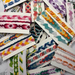 Handmade Friendship Bracelets | Bracelet Sets | Embroidery Woven Macrame Knotted Friendship Bracelets | String Bracelets | Teen Gifts