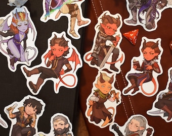 Baldur's Gate III New STICKERS!
